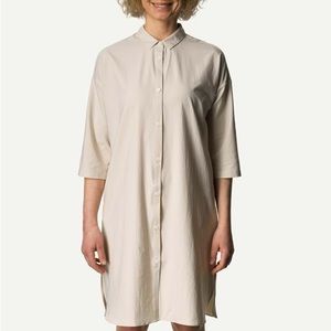 Houdini W's Route Shirt Dress, beige,